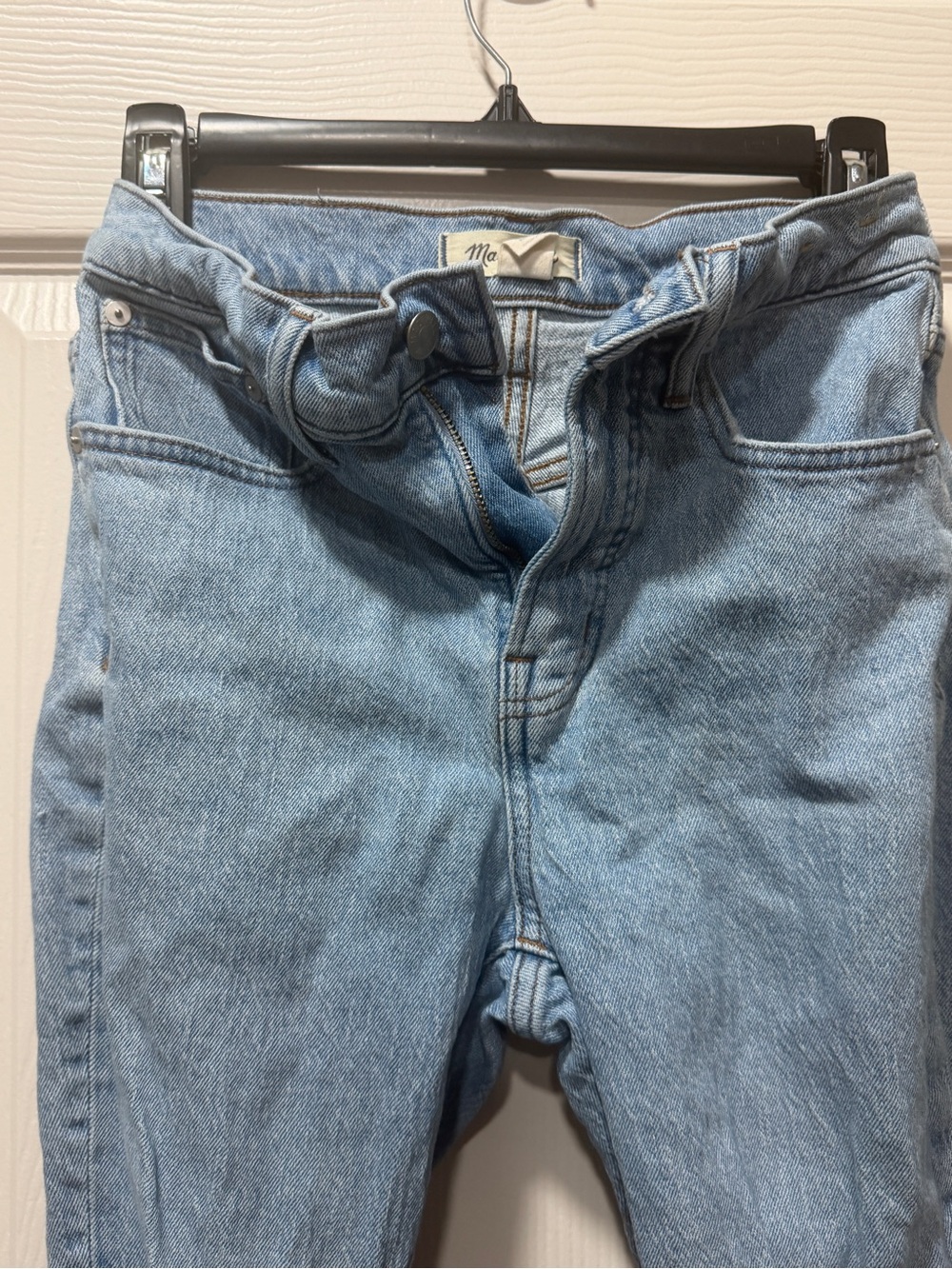 Madewell Light Blue High-Rise Women's Jeans - Picture 4 of 5